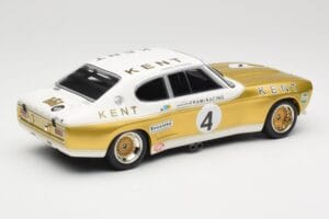 Ford Capri Mk1 RS 2600 #4 W. Frank / K. Fritzinger Kent Frami Racing 24 Hours of Spa 1972 Minichamps 1:18 155728504 Metal — zdjęcie 2 z 6