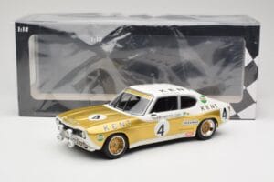 Ford Capri Mk1 RS 2600 #4 W. Frank / K. Fritzinger Kent Frami Racing 24 Hours of Spa 1972 Minichamps 1:18 155728504 Metal — zdjęcie 6 z 6