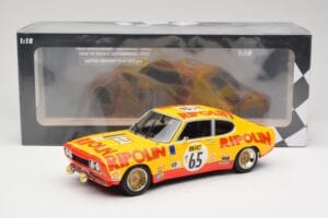 Ford Capri Mk1 RS 2600 #65 G. Larrousse / J. Rives Ford Deutschland Tour de France Automobile 1972 Minichamps 1:18 155728565  — zdjęcie 6 z 6