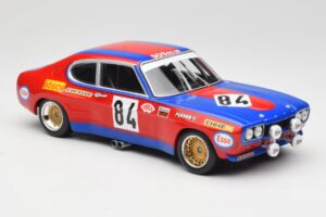 Ford Capri Mk1 RS 2600 #84 Shark Team 24 Hours of Le Mans 1972 Minichamps 1:18 155728584 Metal — zdjęcie 4 z 6