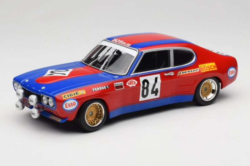 Ford Capri Mk1 RS 2600 #84 Shark Team 24 Hours of Le Mans 1972 Minichamps 1:18 155728584 Metal