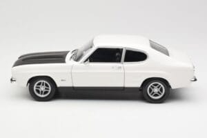 Ford Capri Mk1 RS 2600 Biały Czarny Minichamps 1:18 150089078 Metal — zdjęcie 4 z 8