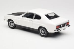 Ford Capri Mk1 RS 2600 Biały Czarny Minichamps 1:18 150089078 Metal — zdjęcie 7 z 8