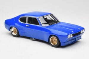 Ford Capri Mk1 RS2600 Niebieski Minichamps 1:18 155708501 Metal — zdjęcie 4 z 6