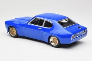 Ford Capri Mk1 RS2600 Niebieski Minichamps 1:18 155708501 Metal — zdjęcie 5 z 6