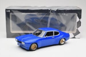 Ford Capri Mk1 RS2600 Niebieski Minichamps 1:18 155708501 Metal — zdjęcie 6 z 6