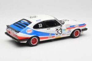 Ford Capri Mk2 3.0S #33 V. Woodman / C. Buncombe V M Woodman 3rd Place 24 Hours of Spa 1981 Minichamps 1:18 155818633 Metal — zdjęcie 2 z 6