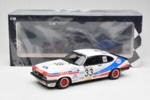 Ford Capri Mk2 3.0S #33 V. Woodman / C. Buncombe V M Woodman 3rd Place 24 Hours of Spa 1981 Minichamps 1:18 155818633 Metal — zdjęcie 6 z 6