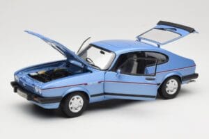 Ford Capri Mk3 2.8 Injection Paris Blue Norev 1:18 182764 Metal — zdjęcie 2 z 8