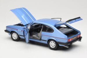Ford Capri Mk3 2.8 Injection Paris Blue Norev 1:18 182764 Metal — zdjęcie 3 z 8