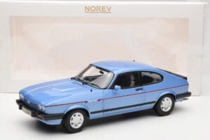 Ford Capri Mk3 2.8 Injection Paris Blue Norev 1:18 182764 Metal — zdjęcie 8 z 8