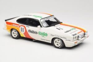 Ford Capri Mk3 3.0 #11 D. Gartmann / K. Ludwig Gilden Kölsch Racing Winners 24 Hours of Nürburgring 1982 Minichamps 1:18 1558 — zdjęcie 4 z 6