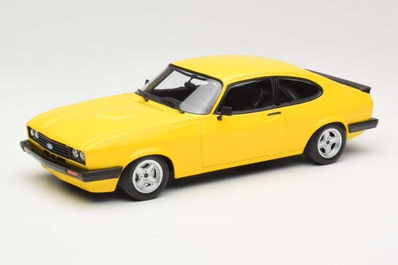 Ford Capri Mk3 3.0 Żółty Minichamps 1:18 155788601 Metal