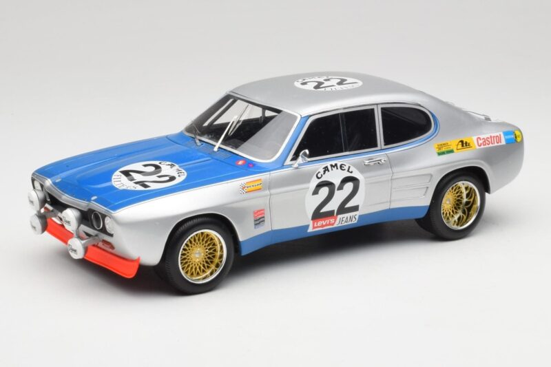 Ford Capri RS 2600 #22 D. Glemser / A. Soler-Roig Spa-Francorchamps Winner 1971 Minichamps 1:18 107718022 Żywica