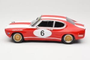 Ford Capri RS2600 Ford Tuning Siegen #6 Weiss / K. Ludwig 6 Hours Nurburgring 1973 Minichamps 1:18 155738506 Metal — zdjęcie 3 z 6