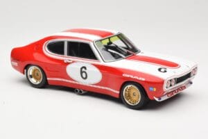 Ford Capri RS2600 Ford Tuning Siegen #6 Weiss / K. Ludwig 6 Hours Nurburgring 1973 Minichamps 1:18 155738506 Metal — zdjęcie 4 z 6