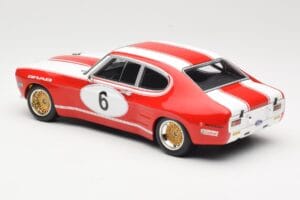 Ford Capri RS2600 Ford Tuning Siegen #6 Weiss / K. Ludwig 6 Hours Nurburgring 1973 Minichamps 1:18 155738506 Metal — zdjęcie 5 z 6