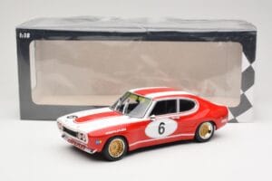 Ford Capri RS2600 Ford Tuning Siegen #6 Weiss / K. Ludwig 6 Hours Nurburgring 1973 Minichamps 1:18 155738506 Metal — zdjęcie 6 z 6