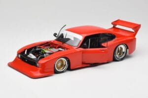 Ford Capri Turbo Group 5 Czerwony Minichamps 1:18 100798600 Metal — zdjęcie 2 z 8
