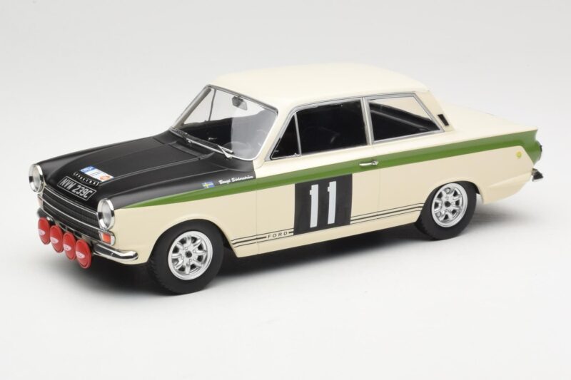 Ford Cortina Lotus #11 B. Soderström / G. Palm RAC Rally 1966 MCG 1:18 MCG18435R Metal
