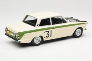 Ford Cortina Lotus #31 J. Ickx / G. Staepelaere Marathon de la Route 1966 MCG 1:18 MCG18436R Metal — zdjęcie 2 z 6