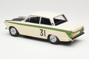 Ford Cortina Lotus #31 J. Ickx / G. Staepelaere Marathon de la Route 1966 MCG 1:18 MCG18436R Metal — zdjęcie 5 z 6