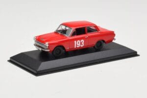 Ford Cortina Mk I #193 Rally Monte Carlo 1963 Prototype Minichamps 1:43 400638293-P1 Metal — zdjęcie 2 z 4
