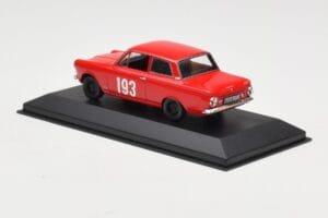 Ford Cortina Mk I #193 Rally Monte Carlo 1963 Prototype Minichamps 1:43 400638293-P1 Metal — zdjęcie 3 z 4