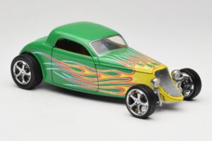Ford Coupe Zielony z Ogniem Road Signature 1:18 30109 Metal — zdjęcie 6 z 8
