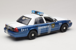 Ford Crown Victoria Police Interceptor The Walking Dead Greenlight 1:18 12957 Metal — zdjęcie 2 z 6