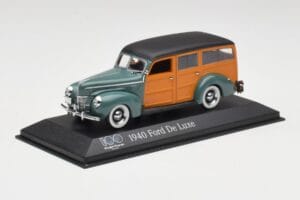 Ford Deluxe Woody Forest Zielony Minichamps 1:43 FORD20002 Metal — zdjęcie 2 z 4