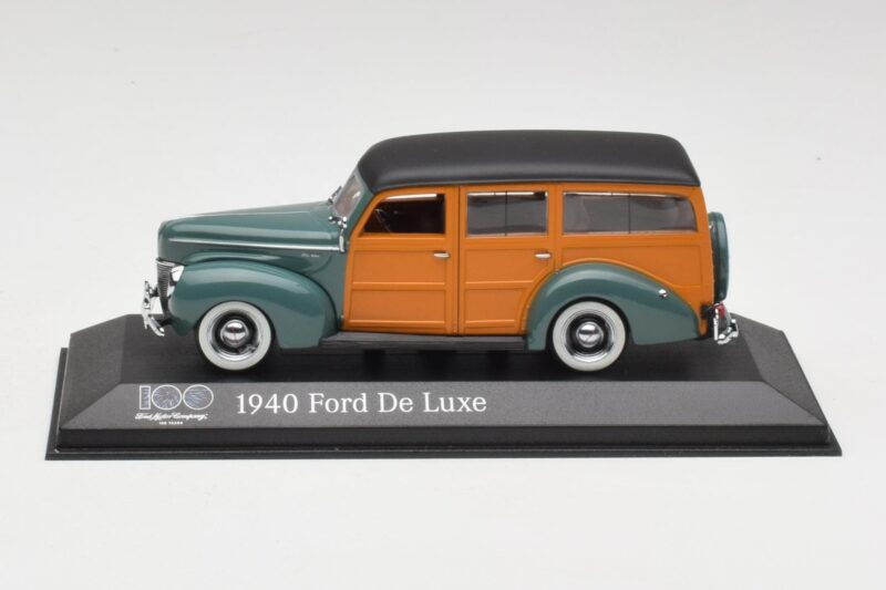 Ford Deluxe Woody Forest Zielony Minichamps 1:43 FORD20002 Metal