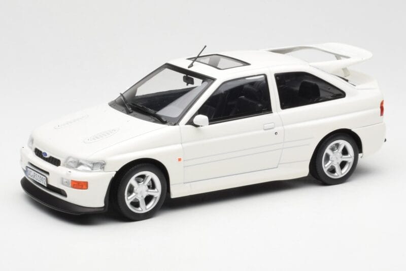 Ford Escort RS Cosworth Biały Norev 1:18 182776 Metal