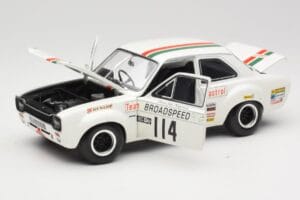 Ford Escort RS1600 #114 J. Fitzpatrick Team Broadspeed Castrol Race of Champions 1971 Minichamps 1:18 100718114 Metal — zdjęcie 2 z 8