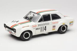 Ford Escort RS1600 #114 J. Fitzpatrick Team Broadspeed Castrol Race of Champions 1971 Minichamps 1:18 100718114 Metal