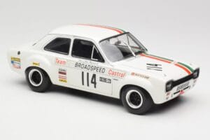 Ford Escort RS1600 #114 J. Fitzpatrick Team Broadspeed Castrol Race of Champions 1971 Minichamps 1:18 100718114 Metal — zdjęcie 6 z 8