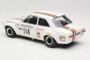 Ford Escort RS1600 #114 J. Fitzpatrick Team Broadspeed Castrol Race of Champions 1971 Minichamps 1:18 100718114 Metal — zdjęcie 7 z 8