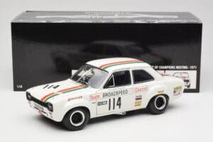 Ford Escort RS1600 #114 J. Fitzpatrick Team Broadspeed Castrol Race of Champions 1971 Minichamps 1:18 100718114 Metal — zdjęcie 8 z 8