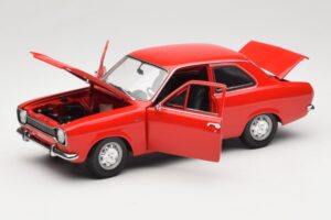 Ford Escort Mk1 Street Czerwony Minichamps 1:18 100081001 Metal — zdjęcie 2 z 8