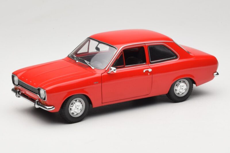 Ford Escort Mk1 Street Czerwony Minichamps 1:18 100081001 Metal