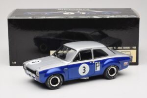 Ford Escort Mk1 Twin Cam #3 ADAC 500 km Nurburgring ETCC 1968 Minichamps 1:18 100688193 Metal — zdjęcie 8 z 8