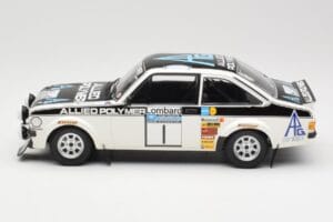 Ford Escort Mk2 RS 1800 #1 T. Mäkinen / H. Liddon Allied Polymer Group Winners Lombard RAC Rally 1975 Minichamps 1:18 1557587 — zdjęcie 3 z 6