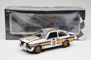 Ford Escort Mk2 RS 1800 #10 A. Vatanen / D. Richards Rothmans Winners Acropolis Rally 1980 Minichamps 1:18 155808710 Metal — zdjęcie 6 z 6