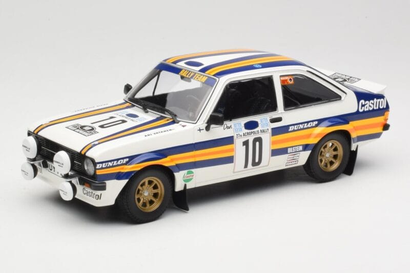 Ford Escort Mk2 RS 1800 #10 A. Vatanen / D. Richards Rothmans Winners Acropolis Rally 1980 Minichamps 1:18 155808710 Metal