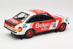 Ford Escort Mk2 RS 1800 #14 Droogmans / Joosten Belga 3rd Place Lotto Haspengouw Rally 1983 Minichamps 1:18 155838714 Metal — zdjęcie 2 z 6