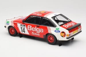 Ford Escort Mk2 RS 1800 #14 Droogmans / Joosten Belga 3rd Place Lotto Haspengouw Rally 1983 Minichamps 1:18 155838714 Metal — zdjęcie 5 z 6