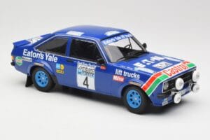 Ford Escort Mk2 RS 1800 #4 H. Mikkola / A. Hertz Eaton Yale Winners Lombard RAC Rally 1978 Minichamps 1:18 155788704 Metal — zdjęcie 4 z 6