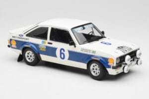Ford Escort Mk2 RS 1800 #6 B. Waldegård / H-T. Thorszelius Ford Motor Co Winners Acropolis Rally 1977 Minichamps 1:18 1557787 — zdjęcie 4 z 6