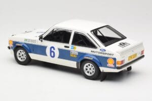 Ford Escort Mk2 RS 1800 #6 B. Waldegård / H-T. Thorszelius Ford Motor Co Winners Acropolis Rally 1977 Minichamps 1:18 1557787 — zdjęcie 5 z 6