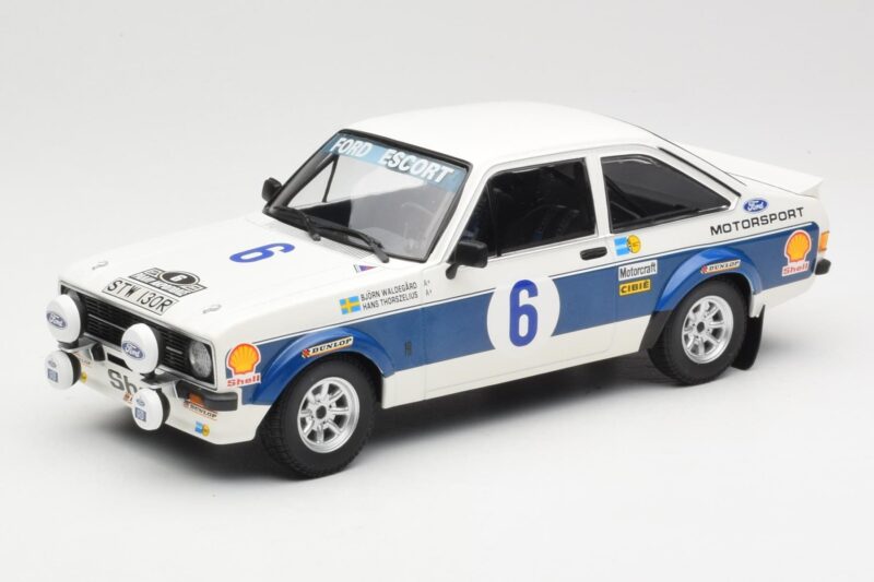 Ford Escort Mk2 RS 1800 #6 B. Waldegård / H-T. Thorszelius Ford Motor Co Winners Acropolis Rally 1977 Minichamps 1:18 1557787
